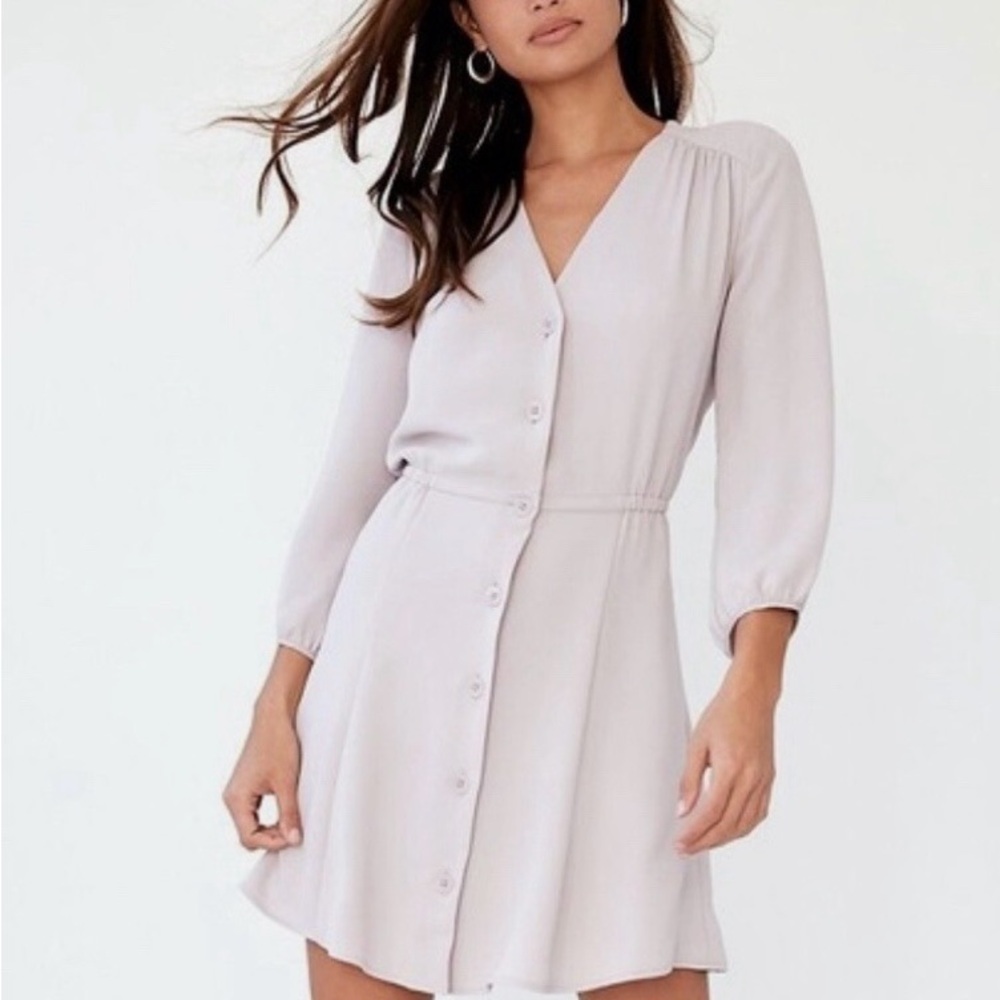 Aritzia Babaton Button Dress